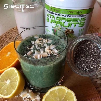 Scitec Vita Green & Fruits綜合營養粉-綠粉 600g