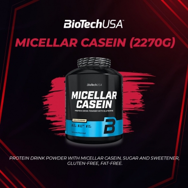 BioTechUSA Micellar Casein微型酪蛋白粉, 2lb/5lb