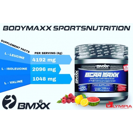 BMXX BCAA MAXX支鏈氨基酸粉-400克