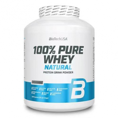 BioTechUSA 100% Pure Whey 純乳清蛋白 (無麩質), 2270克