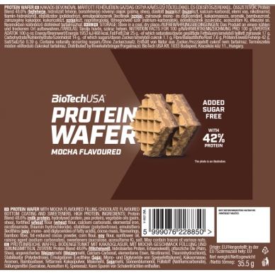 BioTechUSA Protein Wafer 蛋白威化, 35克 (12/盒)