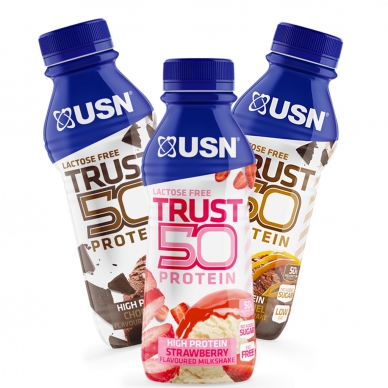 USN Trust 50無乳糖高蛋白奶昔-500ml