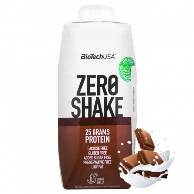 BioTechUSA Zero Shake,零度蛋白奶昔 330亳升 
