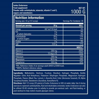 Scitec IsoTec 綜合碳水化合物粉 - 1000克/2.2磅