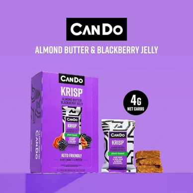 CanDo Keto Krisp Plant Bar生酮植物蛋白棒-45g
