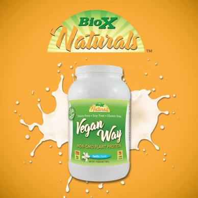 BioX Naturals Vegan Way 天然純素蛋白粉- 798克