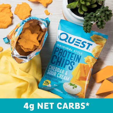 Quest Tortilla Style Protein Chips 玉米餅風格蛋白薯片 (8包/1盒)