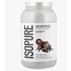 Isopure (Low Carb) 分離乳清蛋白(低碳水) 3磅
